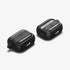 ACS05482 - Apple AirPods Pro 2 Case Rugged Armor in matte black showing the front